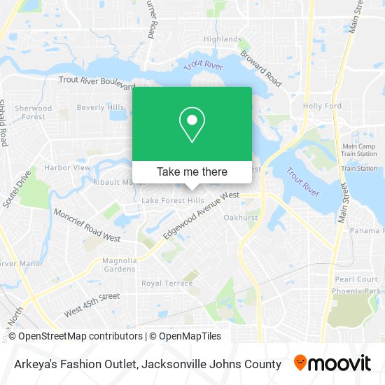 Mapa de Arkeya's Fashion Outlet