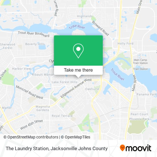 Mapa de The Laundry Station