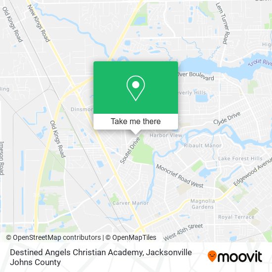 Mapa de Destined Angels Christian Academy
