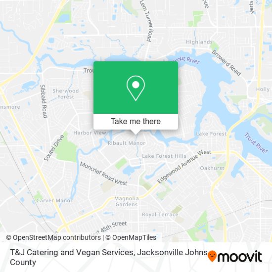 T&J Catering and Vegan Services map