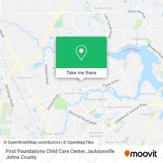 First Foundations Child Care Center map
