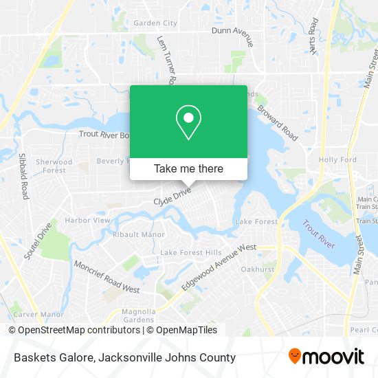 Baskets Galore map