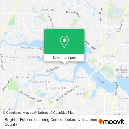 Brighter Futures Learning Center map