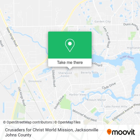 Mapa de Crusaders for Christ World Mission