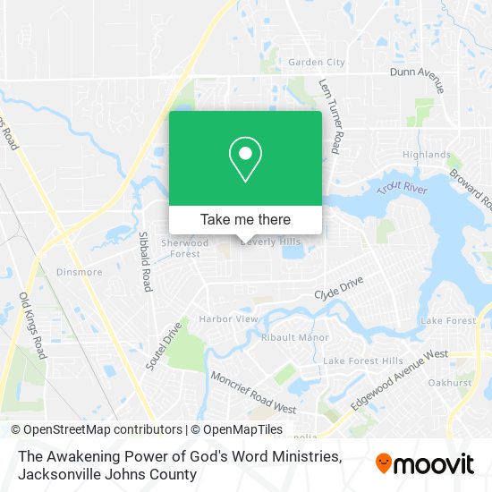 The Awakening Power of God's Word Ministries map