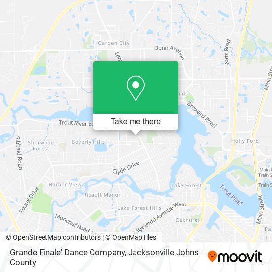 Grande Finale' Dance Company map
