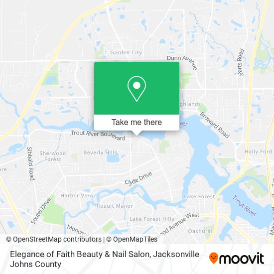 Elegance of Faith Beauty & Nail Salon map