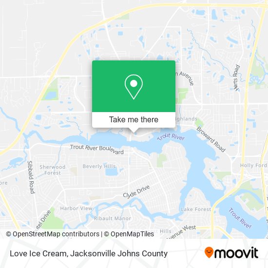 Love Ice Cream map