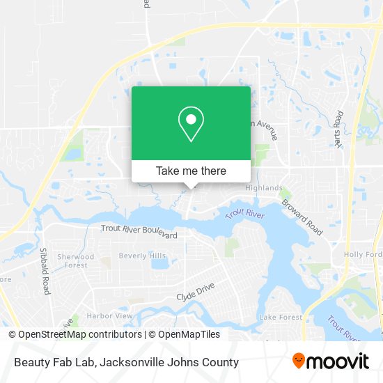 Beauty Fab Lab map