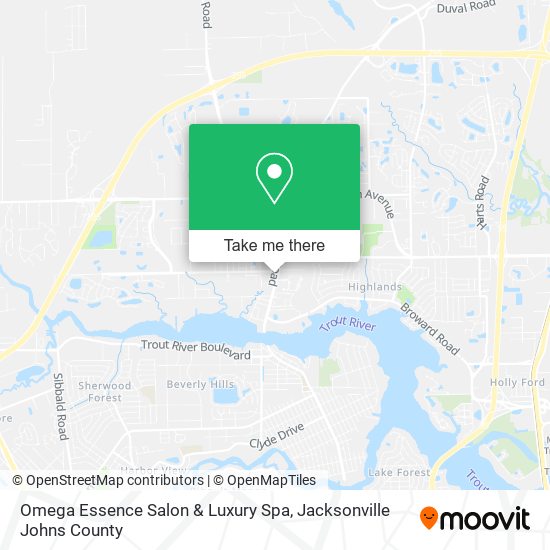 Omega Essence Salon & Luxury Spa map