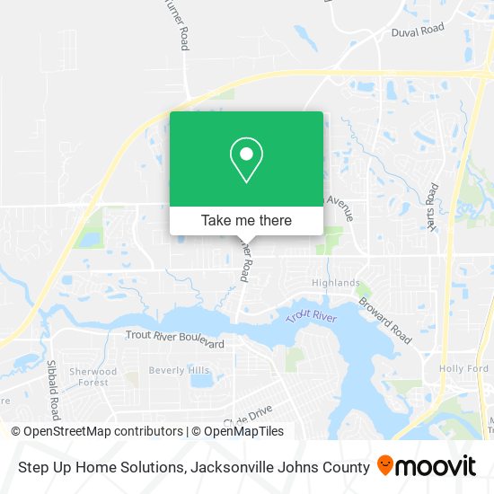 Step Up Home Solutions map