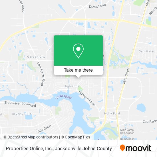 Properties Online, Inc. map