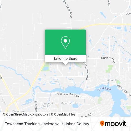 Mapa de Townsend Trucking