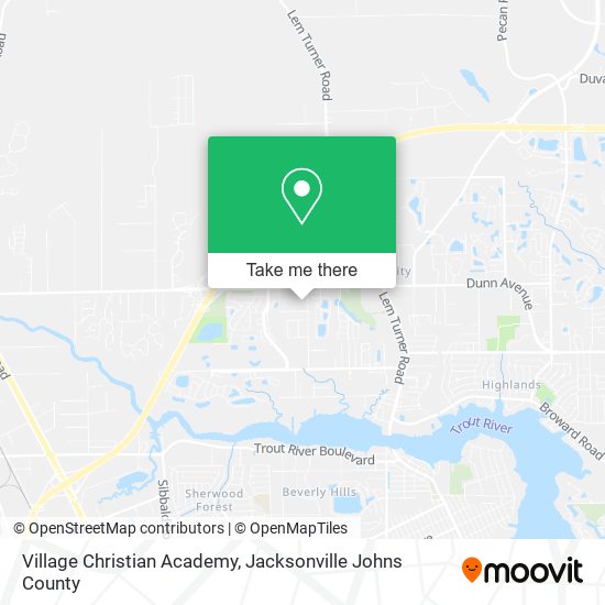 Village Christian Academy map