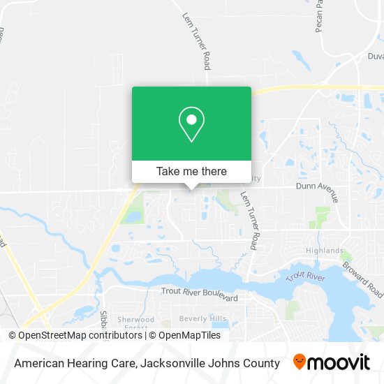 American Hearing Care map