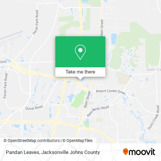 Pandan Leaves map