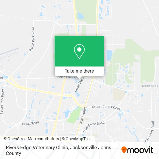 Mapa de Rivers Edge Veterinary Clinic
