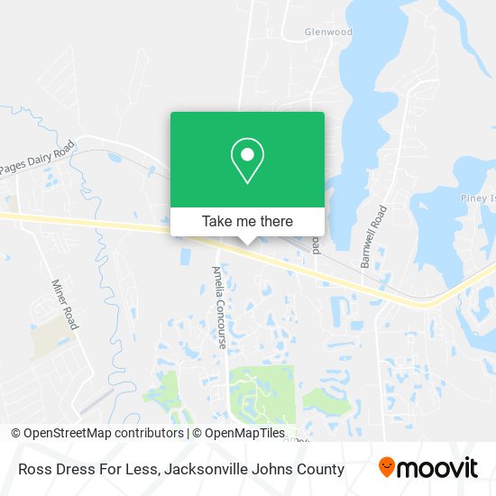 Mapa de Ross Dress For Less
