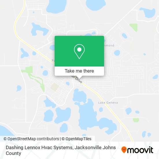 Mapa de Dashing Lennox Hvac Systems