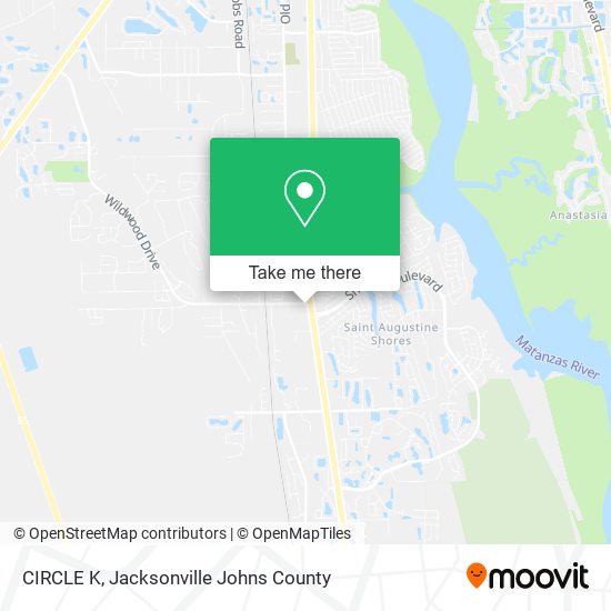 CIRCLE K map