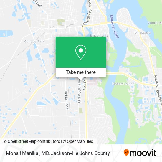 Monali Manikal, MD map