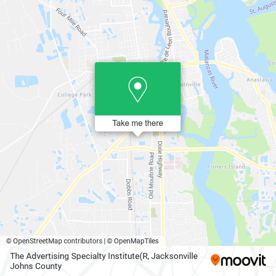 The Advertising Specialty Institute map