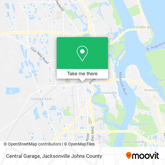 Mapa de Central Garage