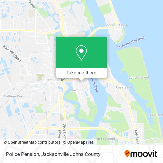 Police Pension map