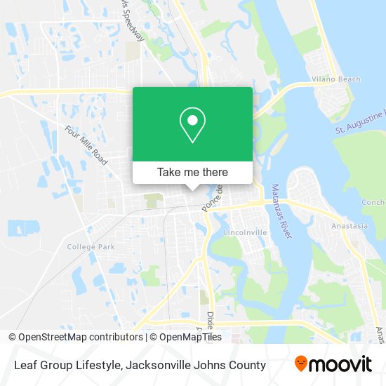 Mapa de Leaf Group Lifestyle