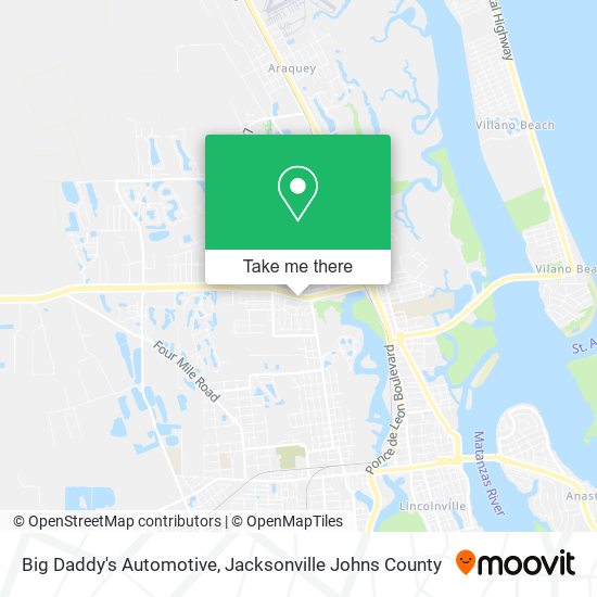 Big Daddy's Automotive map