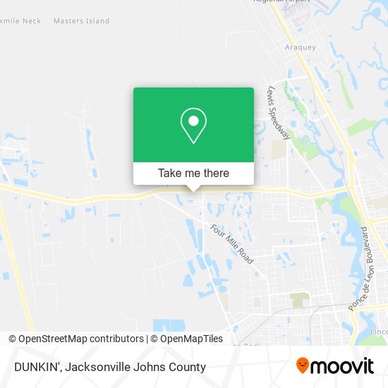 DUNKIN' map