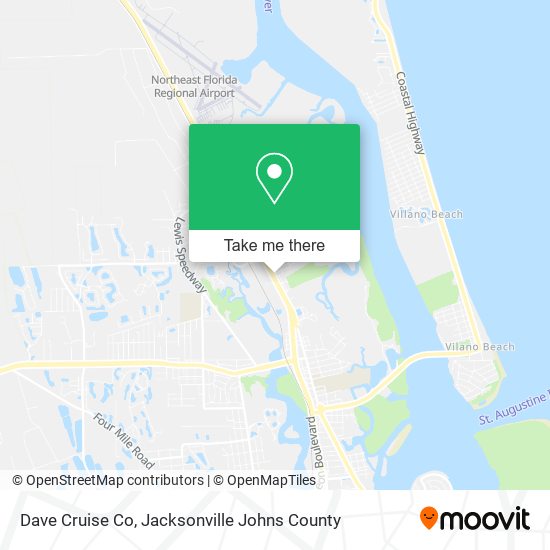 Dave Cruise Co map