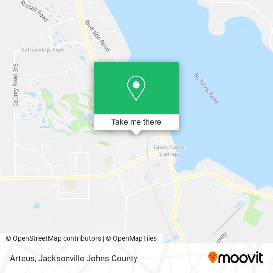 Arteus map
