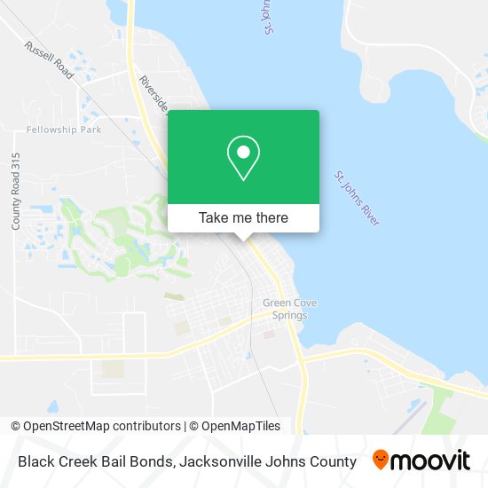 Mapa de Black Creek Bail Bonds