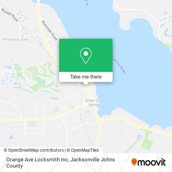Orange Ave Locksmith Inc map