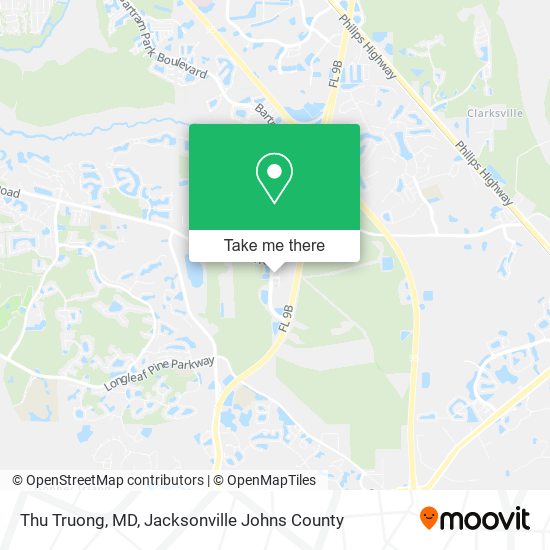 Thu Truong, MD map