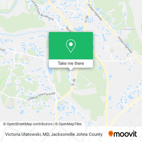 Victoria Ulatowski, MD map