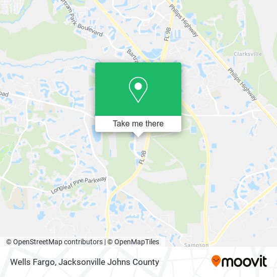 Wells Fargo map