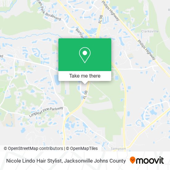 Nicole Lindo Hair Stylist map