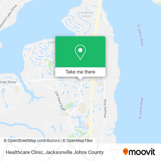 Healthcare Clinic map