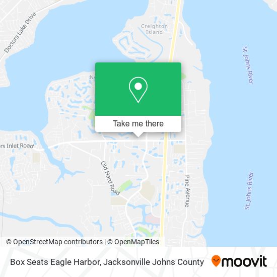 Box Seats Eagle Harbor map