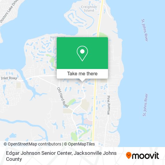 Mapa de Edgar Johnson Senior Center