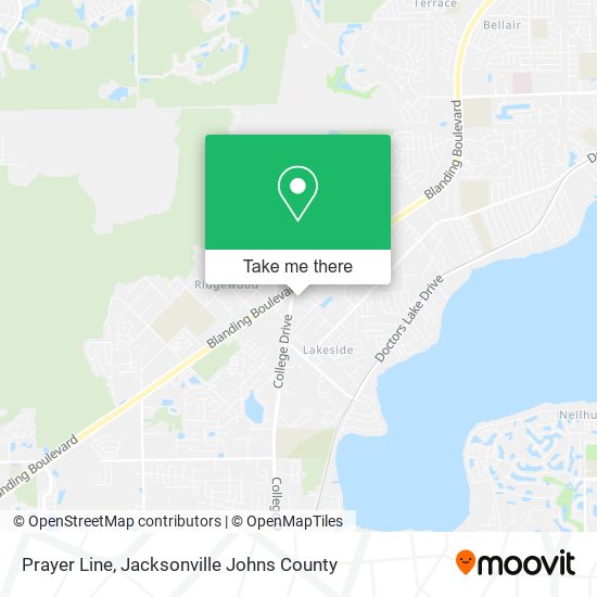 Prayer Line map
