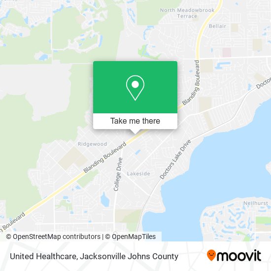 Mapa de United Healthcare