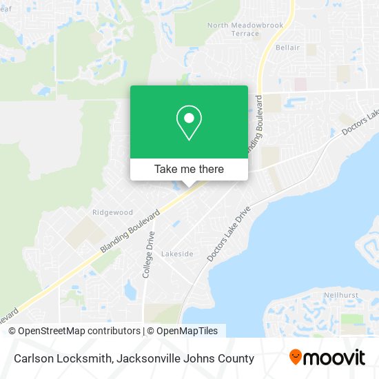 Mapa de Carlson Locksmith