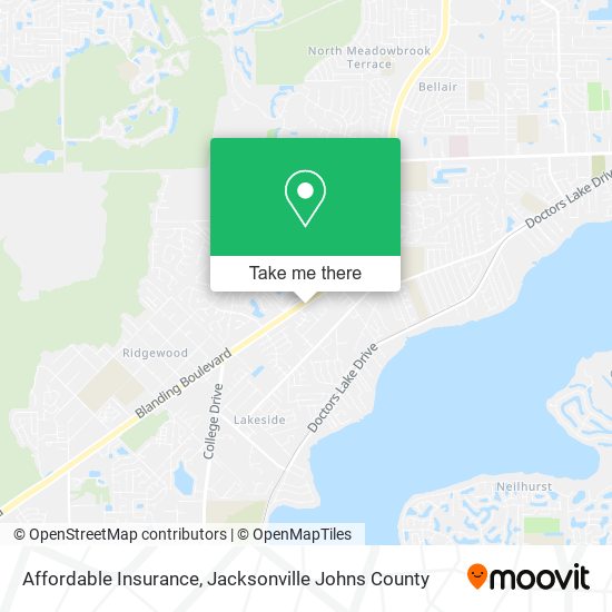 Affordable Insurance map