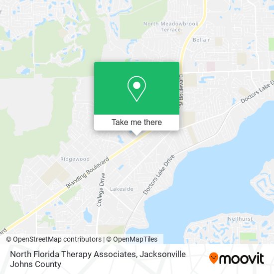 North Florida Therapy Associates map