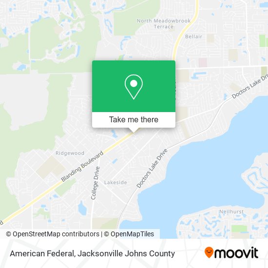 American Federal map