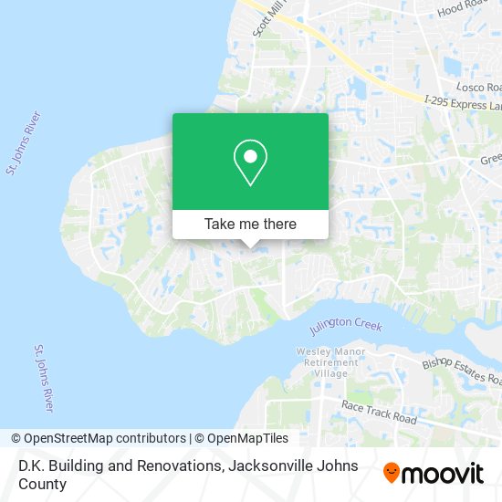 Mapa de D.K. Building and Renovations