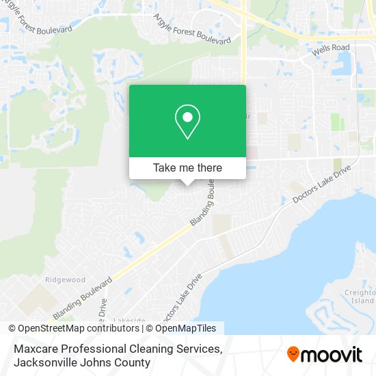 Mapa de Maxcare Professional Cleaning Services